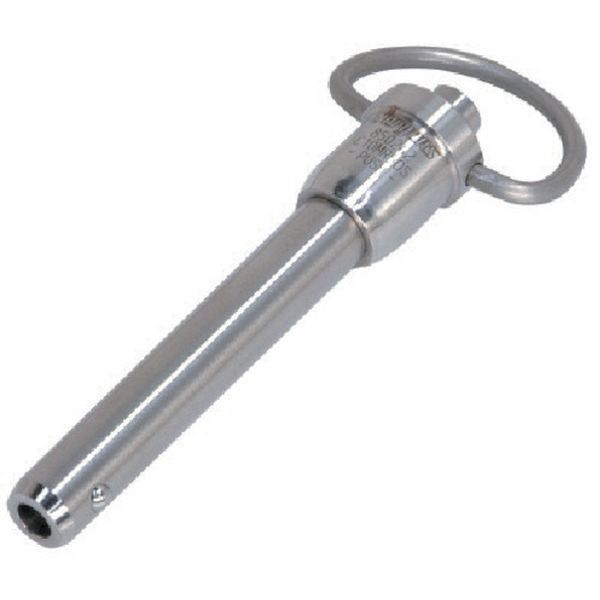 BJ77508020SUS 805-9710  ボールロックリング型ピン