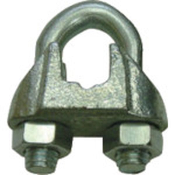 808-7340  ワイヤークリップ 8mmマレーブル製 電気メッキ