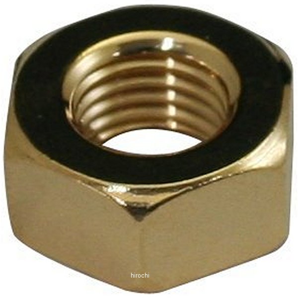 ステンレス六角ナット 汎用 M10 P1.25 24Kメッキ 1個入り