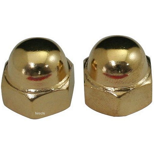 ステンレス袋ナット 汎用 M8 P1.25 24Kメッキ 2個入り