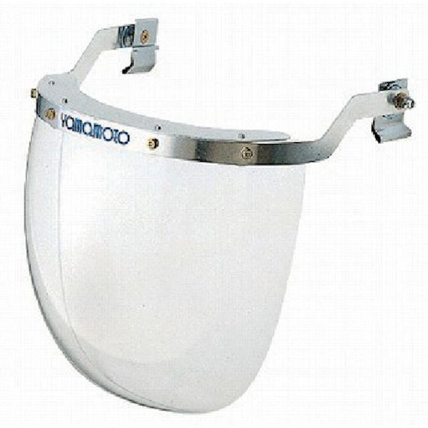 YF300 812-1889  防災面 ヘルメット取付タイプ 透明