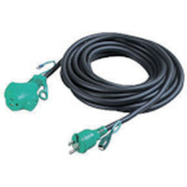 PPT20E 814-7344  トリプルポッキン延長コード アース付 20m 黒 黒
