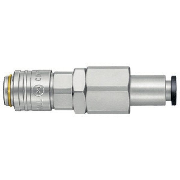 MS20SC6BRASSNBR 814-7585 スモールカプラ(チューブ取付用) 適合チューブ外径6mm(51359)