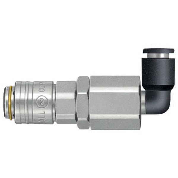 MS20SCL6BRASSNBR スモールカプラ(L型チューブ取付用) 適合チューブ外径6mm(51360)