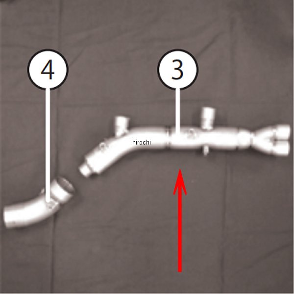 集合部 チタン MT-07/XSR700