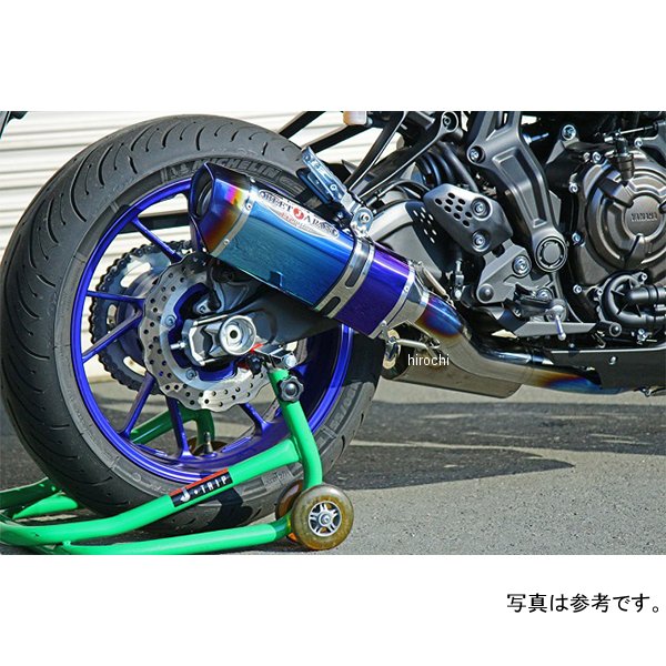 補修用サイレンサー ナサートエボリューション TYPE2 18年以降 XSR700 メタルブラック