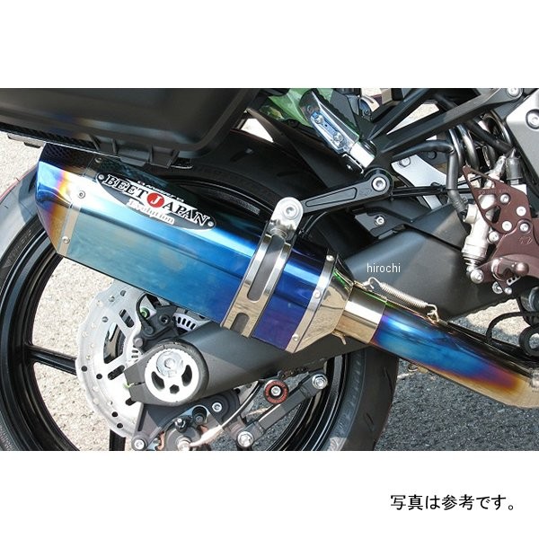 補修用サイレンサー ナサートエボリューション TYPE2 左側 13年以前 Ninja1000 メタルブラック