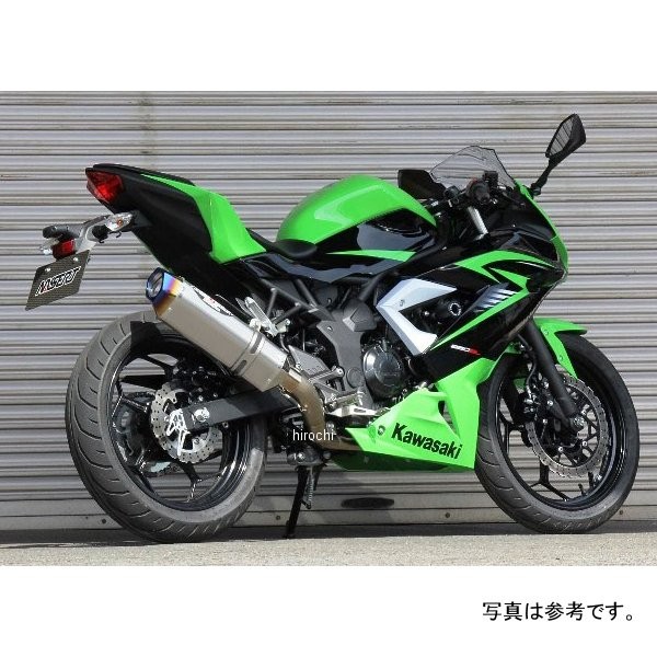 補修用サイレンサー ナサートエボリューション TYPE2 18年以降 Ninja250 メタルブラック