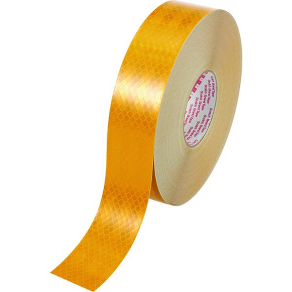 3311FP50X45.7  フレキシブルプリズム反射シート 50mm×45.7m 黄色