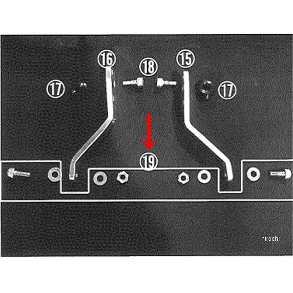 サイレンサー取り付けボルトカラーセット(T2 ノーマル)