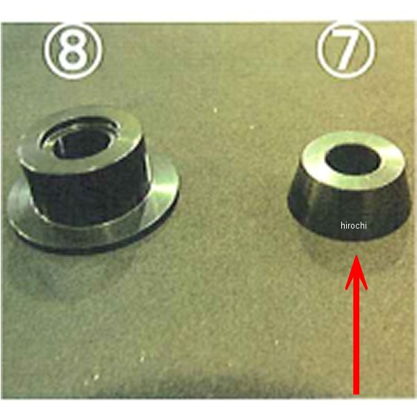 サイレンサー取り付けテーパーカラー ZRX12D