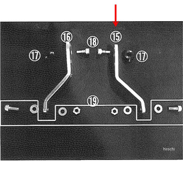 サイレンサー取り付けステー T2(R) ZEP11