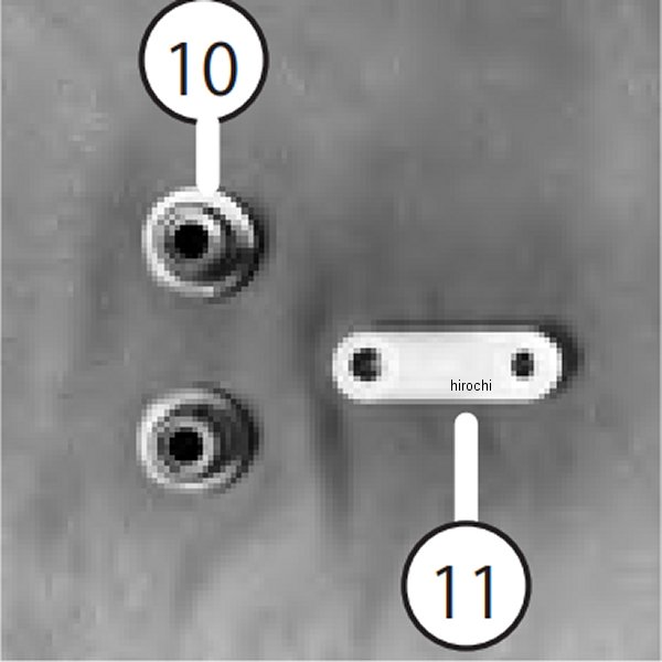 サイレンサー取り付けステー(SO) VERSYS