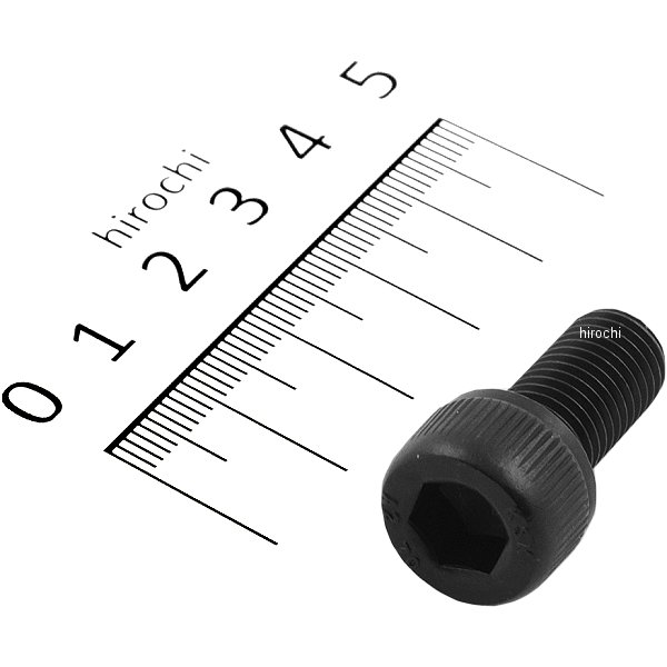 ステンレスキャップボルト STDタイプ M10x20 P1.25 1個入り 黒