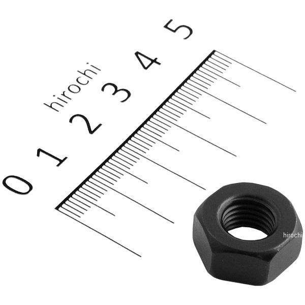 ステンレス六角ナット M10 P1.25 スタンダードタイプ 1個入り 黒