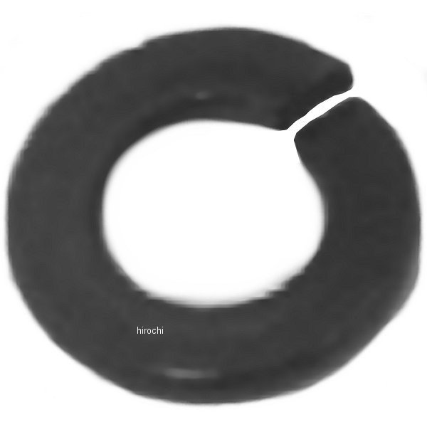 ステンレススプリングワッシャ M8 スタンダードタイプ 2個入り 黒