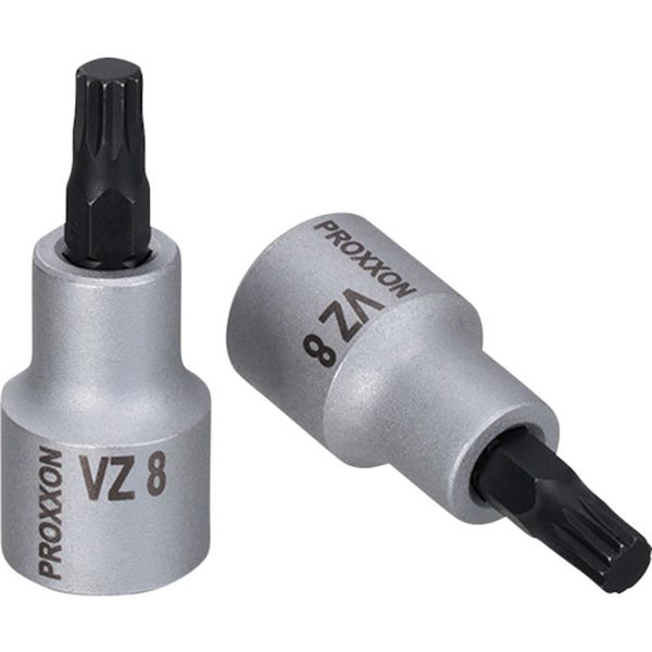 XZNトリプルスクエア(スプライン)ビットソケット1/2” 8mm