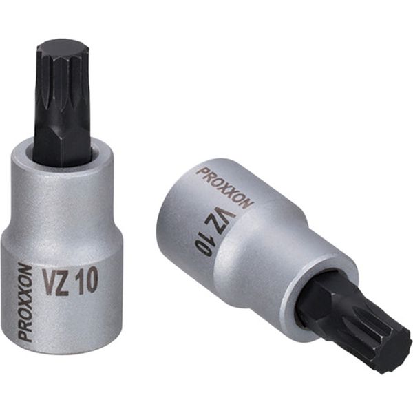 XZNトリプルスクエア(スプライン)ビットソケット1/2” 10mm