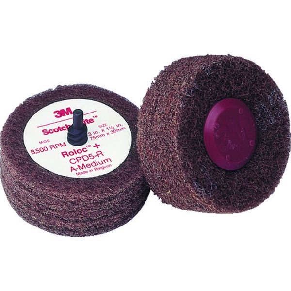 ROLOCCSD1XCS4IN  ロロツク CSD1 100mm ＃120相当 黒 10個入り