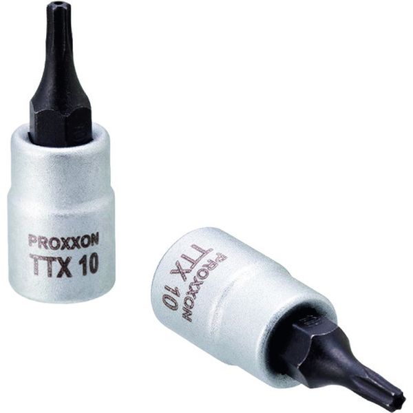 トルクス［［R下］］ビットソケット いじり止め穴付 TTX10