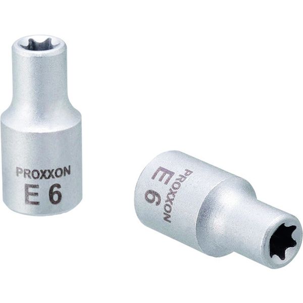 239-4705  E型トルクスビットソケット 1/4” E6