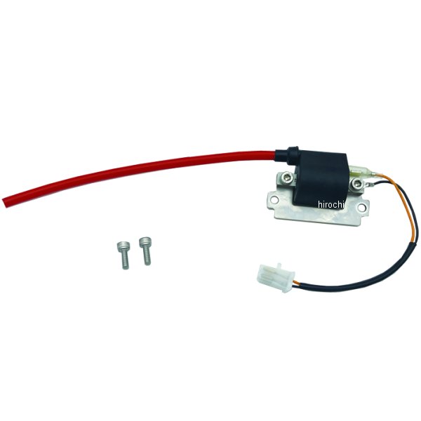 レーシングIGコイル スピードプロツインシリコンプラグコード付 92年以前 SR400/500 キャップ無し 赤