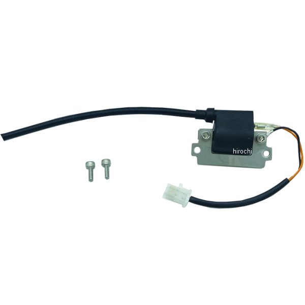 レーシングIGコイル スピードプロツインシリコンプラグコード付 92年以前 SR400/500 キャップ無し 黒