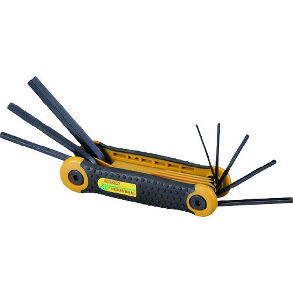 232-1138  ポケット型ヘックスレンチ8点