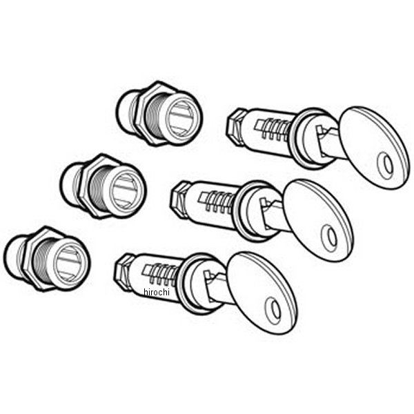 汎用キーシリンダー SH23-SH59X