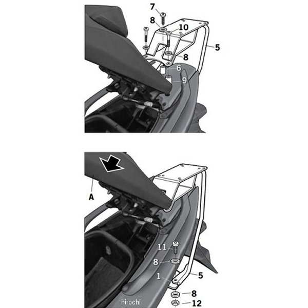トップマスターフィッティングキット 08年-12年 TMAX500