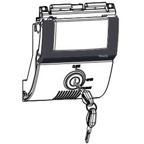 新ロックカバー トップケース SH48ダークグレー専用