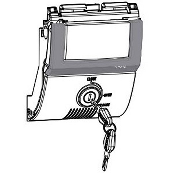 新ロックカバー トップケース SH48チタニウム専用