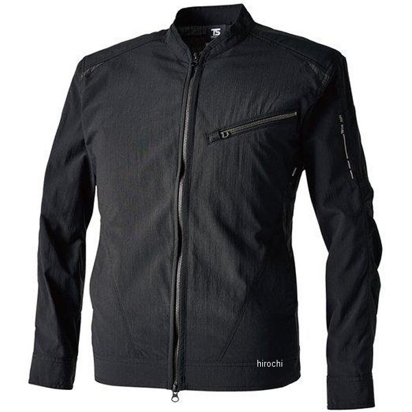 TS4Dナイロンドッツライダーワークジャケット 黒/黒