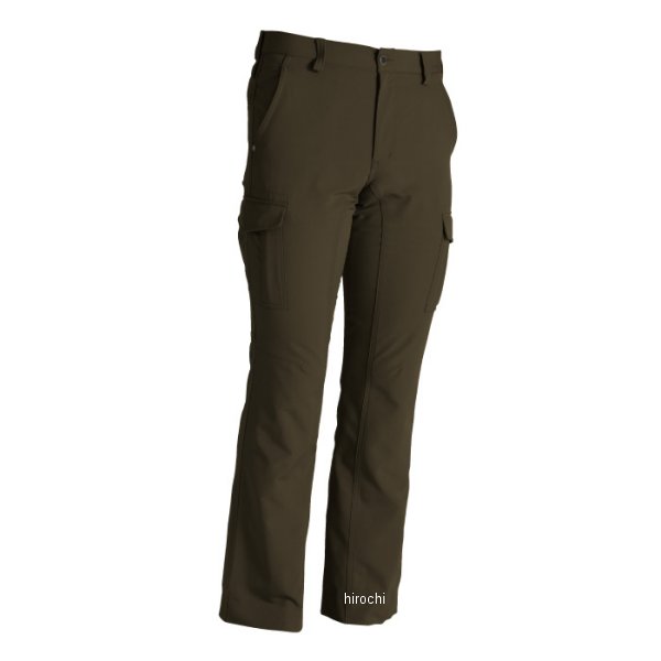 ストレッチタフメンズカーゴパンツ カーキグリーン