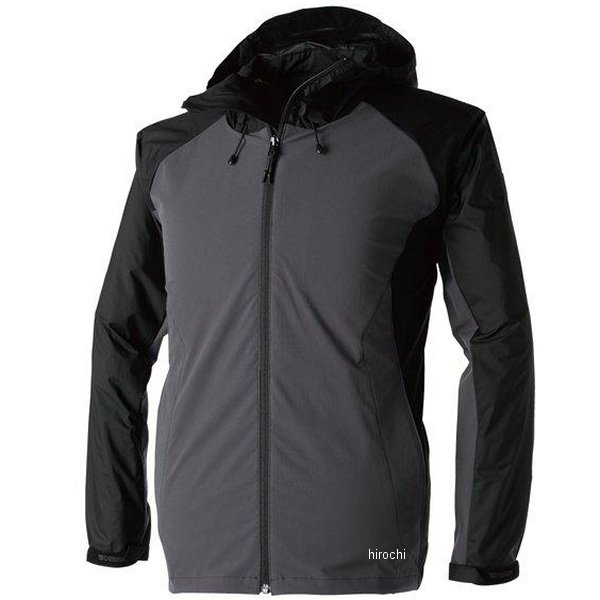 NEO撥水ジャケット 黒/チャコールグレー