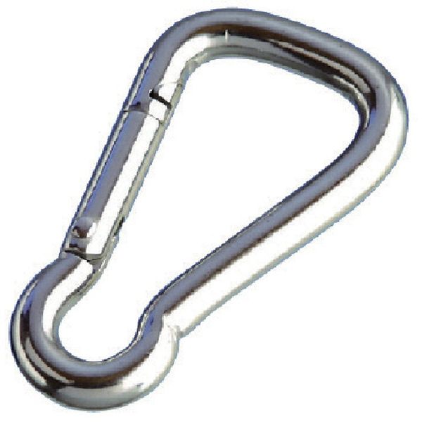 BD6 849-1115  ステンレス スナップフックBD型 線径6mm長さ60mm