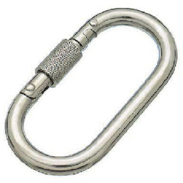 K2 849-1705  ステンレス カラビナ(環付) 線径10mm長さ90mm