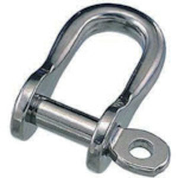 RS6 849-2423  ステンレス 半丸シャックル 長さ25mm 内幅14mm
