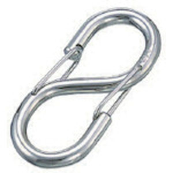 SF10 849-2665  ステンレス Sカンフック 線径10mm長さ125mm