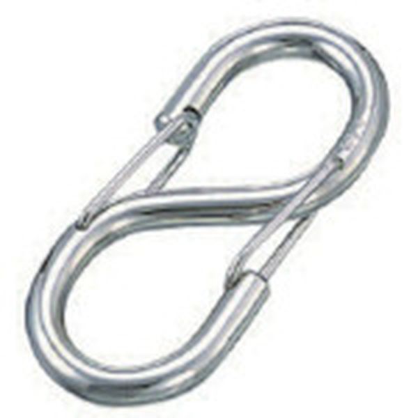 SF3 849-2669  ステンレス Sカンフック 線径3mm長さ37mm