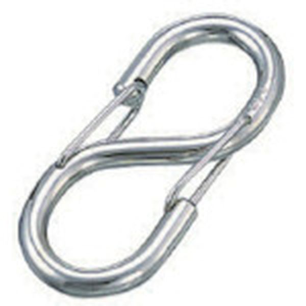 SF8 849-2673  ステンレス Sカンフック 線径8mm長さ99mm