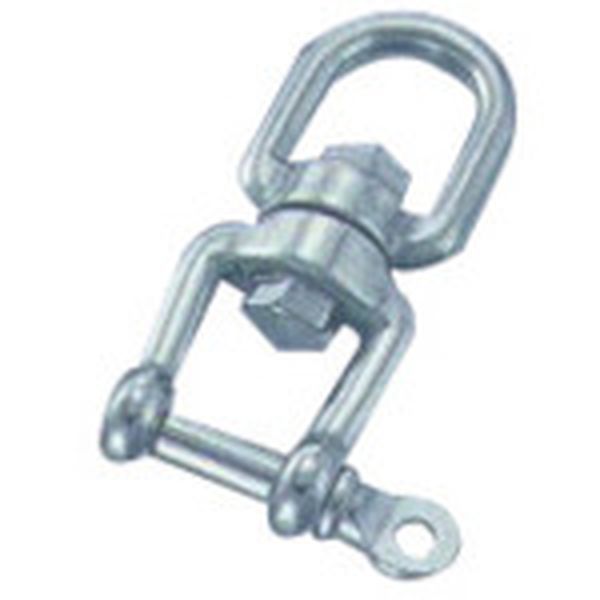 SS8 849-2844  ステンレス シングルシャックル 全長89mm ねじ径W5/16