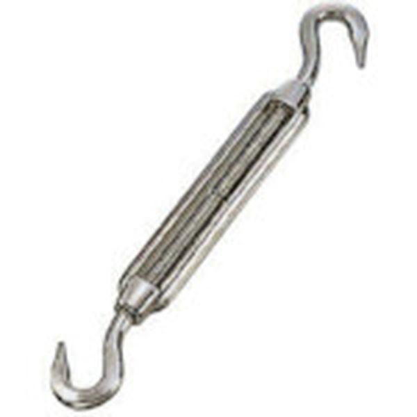 TB6H  ステンレス 枠式ターンバックル(フック＆フック) 捻子径2分 使用荷重0.78kN