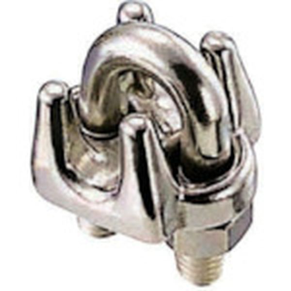WC2 849-3133  ステンレス ワイヤークリップ 使用ロープ径2mm
