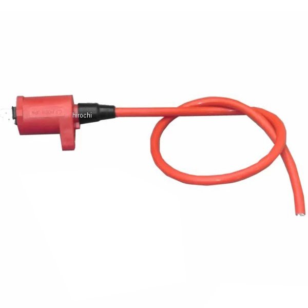 レーシングIGコイル スピードプロツインシリコンプラグコード付 キャップ無し スーパーカブ/リトルカブ 赤/赤