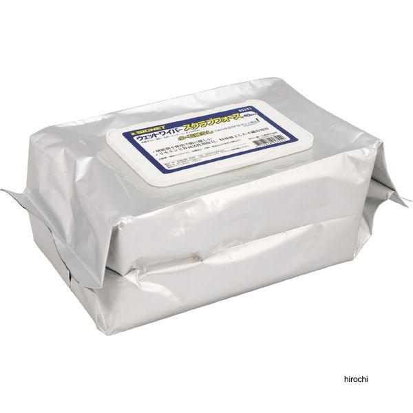 SIGNET 40枚入 ウェットワイパー 水なしで油、 塗料をスッキリ除去