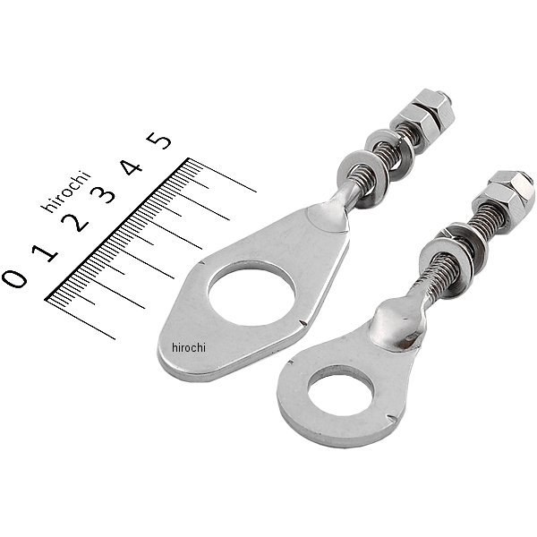 チェーンアジャスターセット 91年-15年 スーパーカブ50、リトルカブ ステンレス