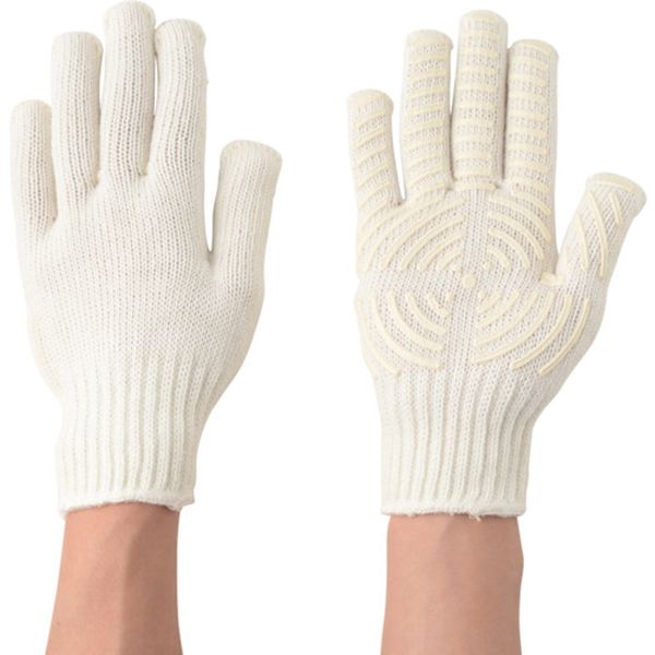 857-0991  安全手袋 白 