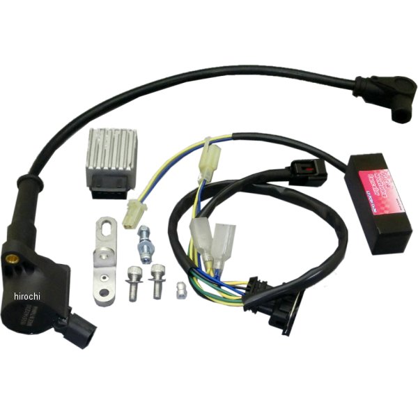 SUPER IG COILKit　S/プロツインプラグコード黒/黒 クロスカブ 50/110