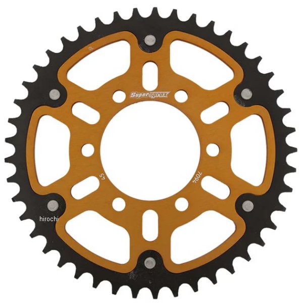SUPERSPROX リアスプロケット ステルス 520-45T ゴールド